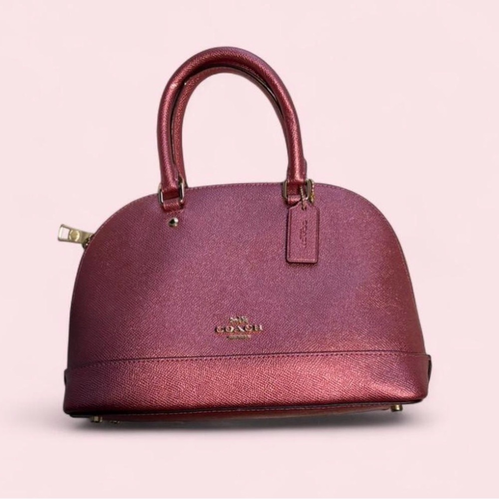 Coach Metallic Pink Hangbag -Brand new